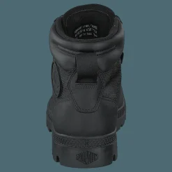 Palladium Pampa Shield Wp+ Lth Black Svart Outlet