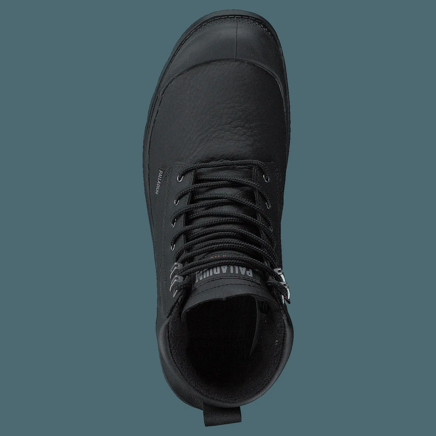Palladium Pampa Shield Wp+ Lth Black Svart Outlet