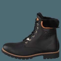 Panama Jack Panama 03 Igloo Trav B2 Napa Negro/Black Svart New