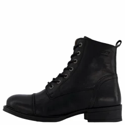 Ten Points Pandora Laced Boots Black Svart Outlet