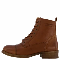 Ten Points Pandora Laced Boots Cognac Brun Hot