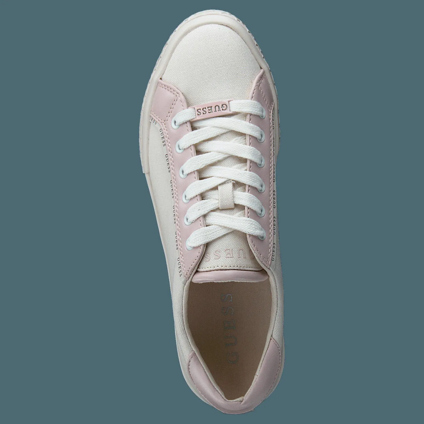 Guess Pardie4 White/blush Vit Online