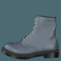 Dr Martens Pascal Metallic Gunmetal Blå Discount