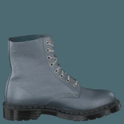 Dr Martens Pascal Metallic Gunmetal Blå Discount