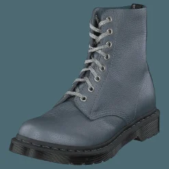 Dr Martens Pascal Metallic Gunmetal Blå Discount