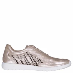 Caprice Peggy Taupe Metallic New