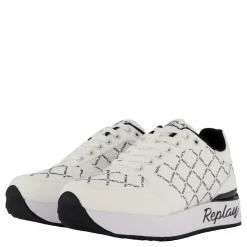 Replay Penny Cross Sneaker White Vit Discount