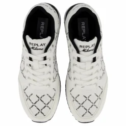 Replay Penny Cross Sneaker White Vit Discount