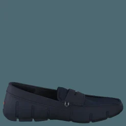 Swims Penny Loafer Navy Svart Sale