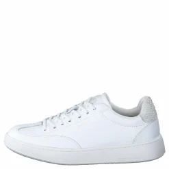 Woden Pernille Leather Bright White Vit Discount