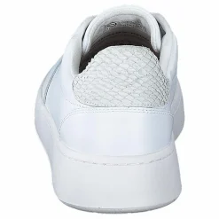 Woden Pernille Leather Bright White Vit Discount