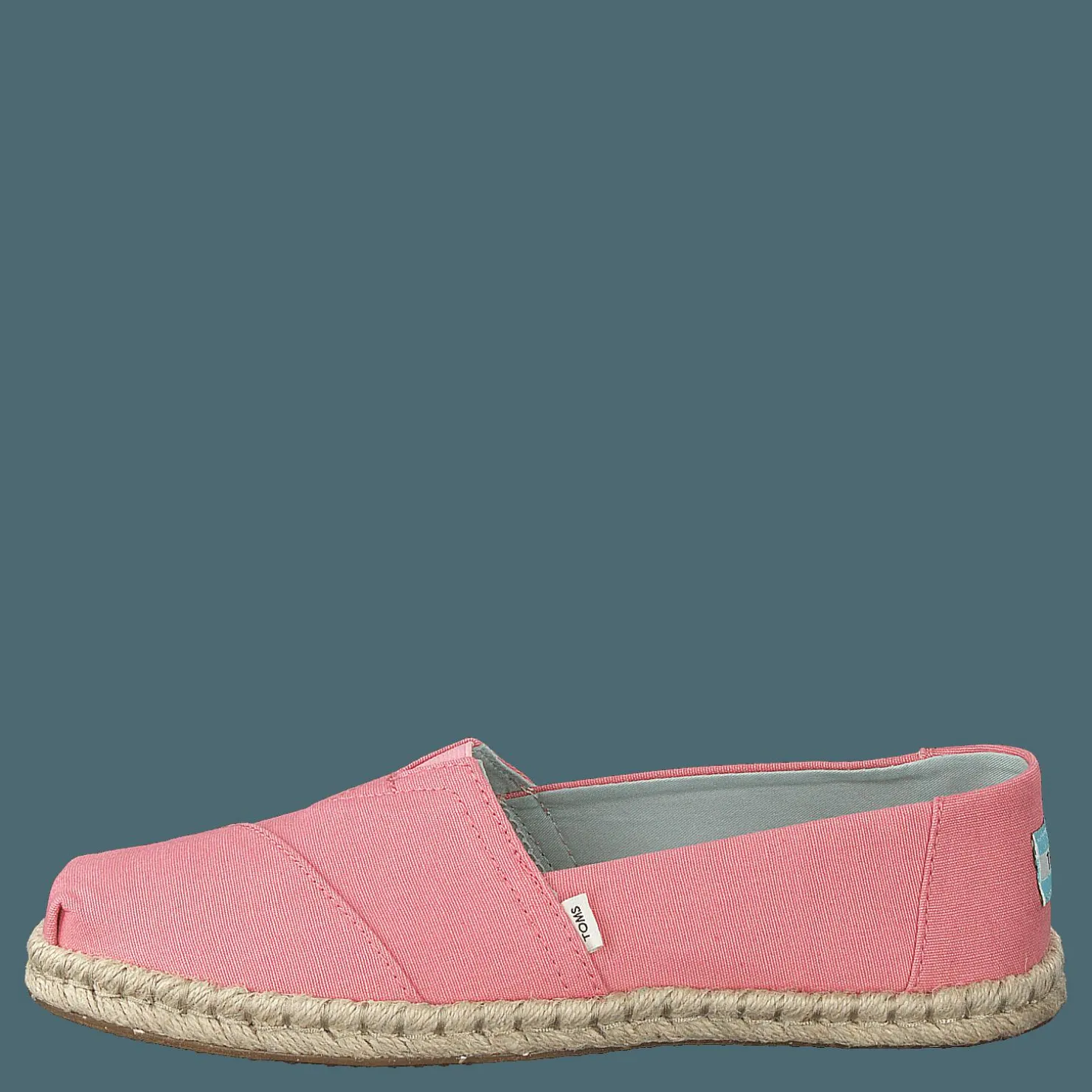 Toms Plant Dyed Rope Alprg Pink Rosa Best