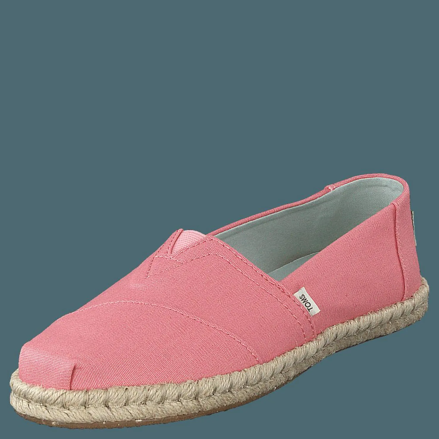 Toms Plant Dyed Rope Alprg Pink Rosa Best