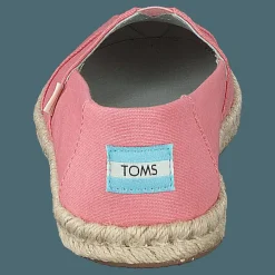 Toms Plant Dyed Rope Alprg Pink Rosa Best