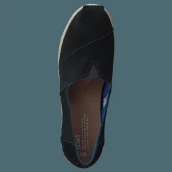 Toms Platform Alpergata Black Suede Svart Online