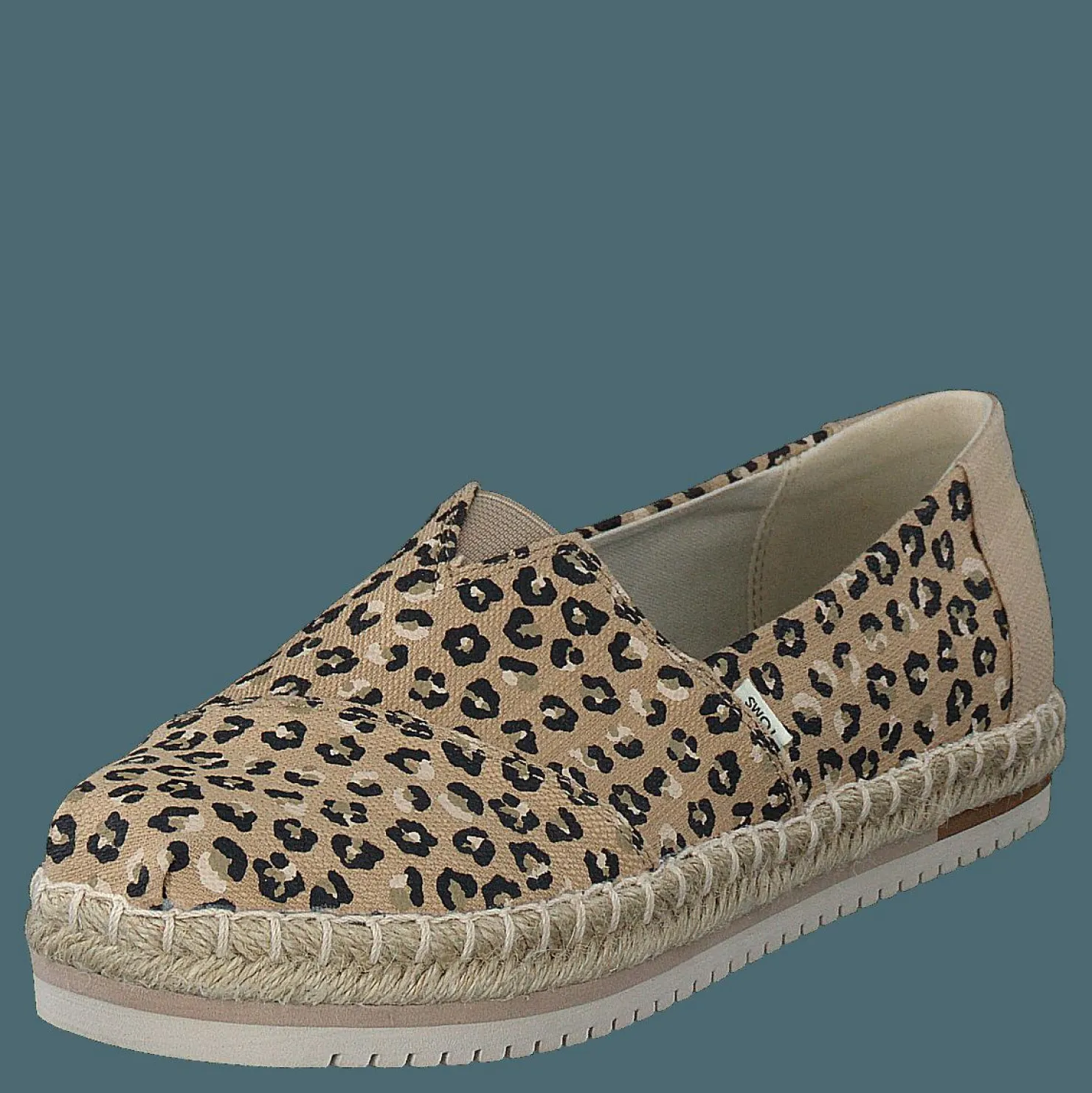 Toms Platform Rope Alprg White Brun och Beige Discount