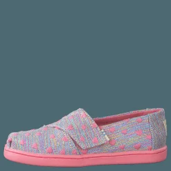 Toms Pnk Mul Heartsy Twl Tn Alpr Es Pink Beige, Blå och Rosa Sale