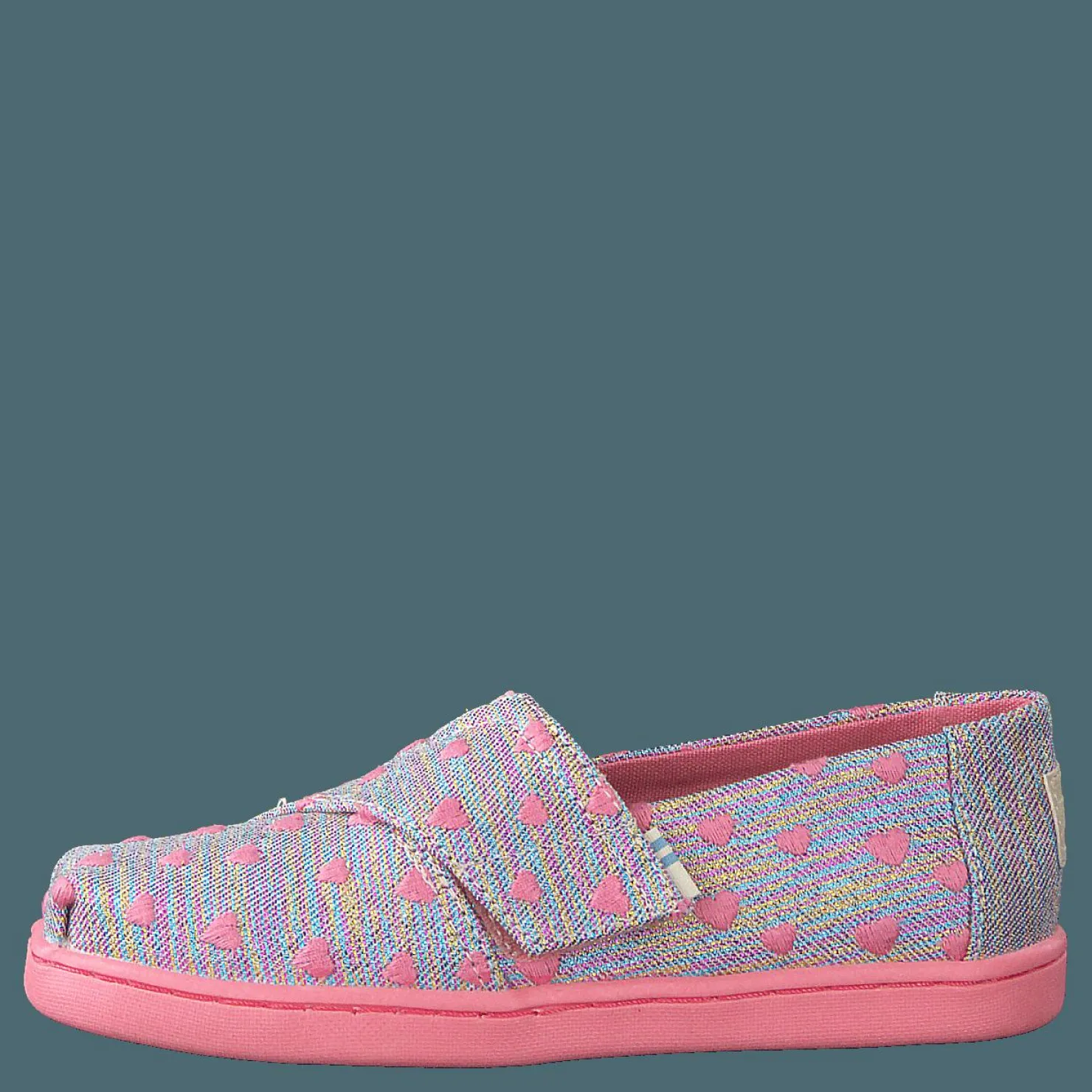 Toms Pnk Mul Heartsy Twl Tn Alpr Es Pink Beige, Blå och Rosa Sale
