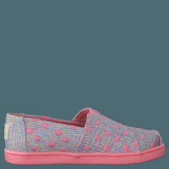 Toms Pnk Mul Heartsy Twl Tn Alpr Es Pink Beige, Blå och Rosa Sale