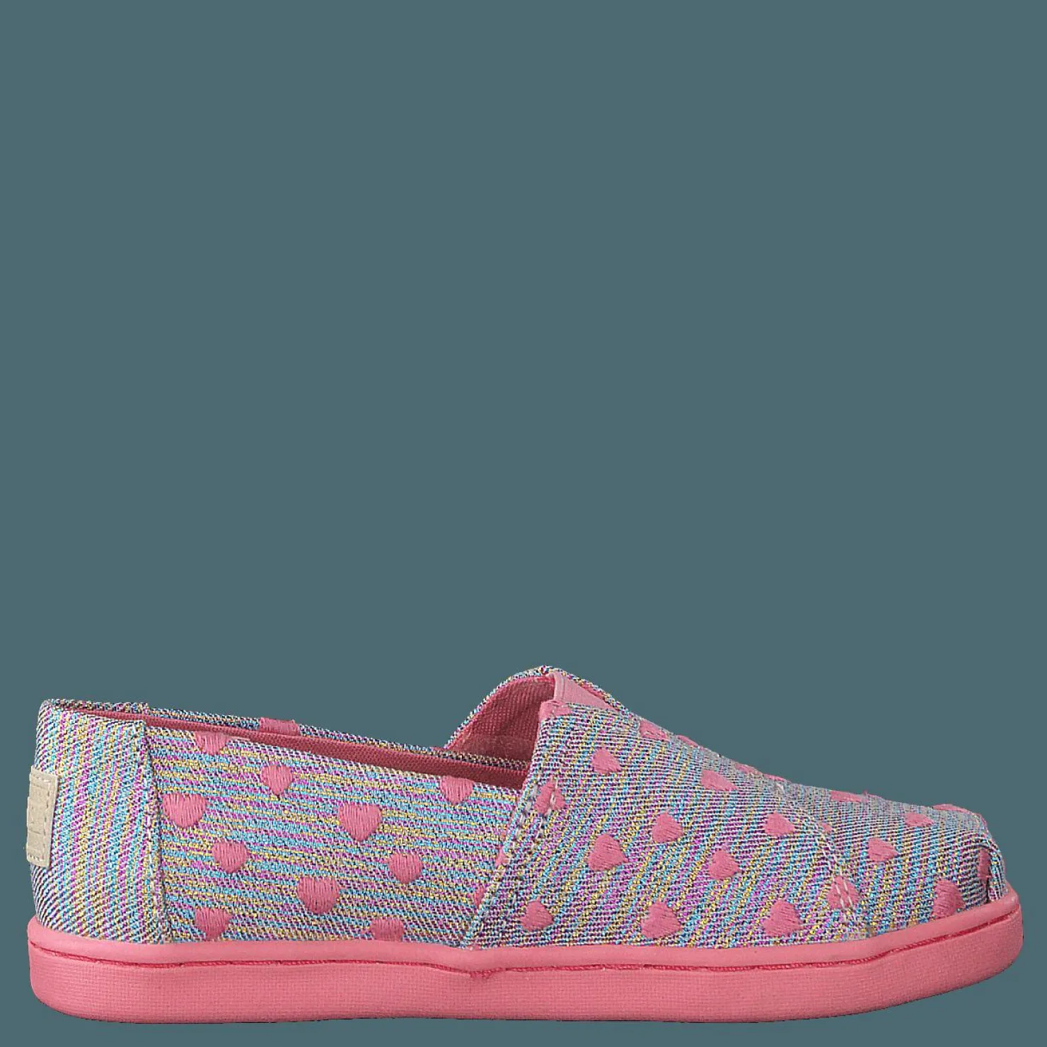 Toms Pnk Mul Heartsy Twl Tn Alpr Es Pink Beige, Blå och Rosa Sale