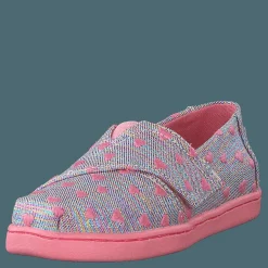 Toms Pnk Mul Heartsy Twl Tn Alpr Es Pink Beige, Blå och Rosa Sale