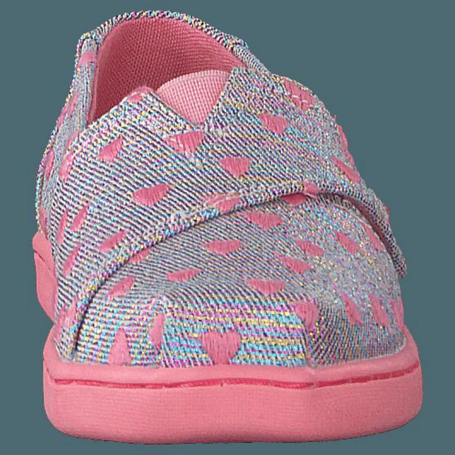 Toms Pnk Mul Heartsy Twl Tn Alpr Es Pink Beige, Blå och Rosa Sale