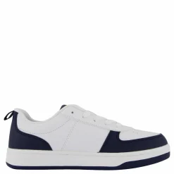 Ralph Lauren Junior Polo Court Ii C-white Tumbled/navy Blå och Vit Best