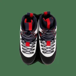 Polo Ralph Lauren Polo Sport Hiker Leather Boot White / Navy / Red Svart och Vit Discount