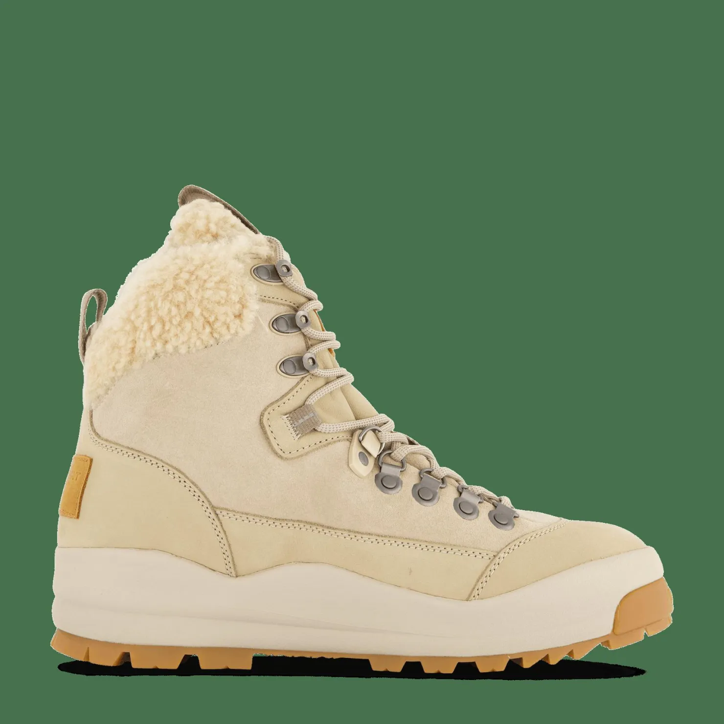 Polo Ralph Lauren Polo Sport Hiker Suede-Shearling Boot Milkshake / Vachetta Beige Clearance