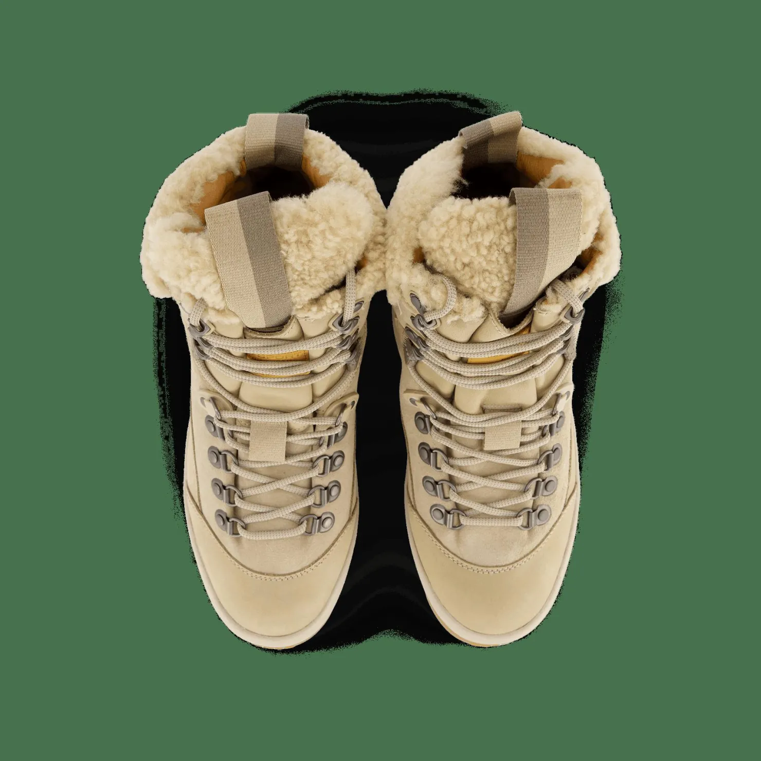 Polo Ralph Lauren Polo Sport Hiker Suede-Shearling Boot Milkshake / Vachetta Beige Clearance