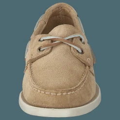 Sebago Portland Flesh Out Beige Camel Brun Sale