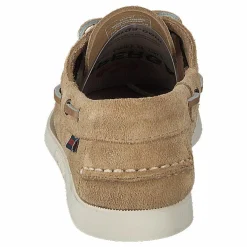 Sebago Portland Flesh Out W Beige Camel Brun och Beige Best