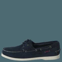 Sebago Portland Flesh Out W Blue Navy Blå Sale
