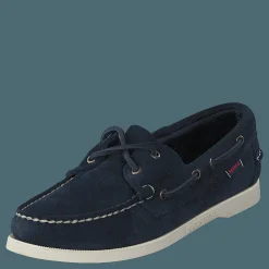 Sebago Portland Flesh Out W Blue Navy Blå Sale