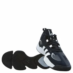 adidas Pro N3XT 2021 Shoes Core Black / Cloud White / Silver Metallic Svart New