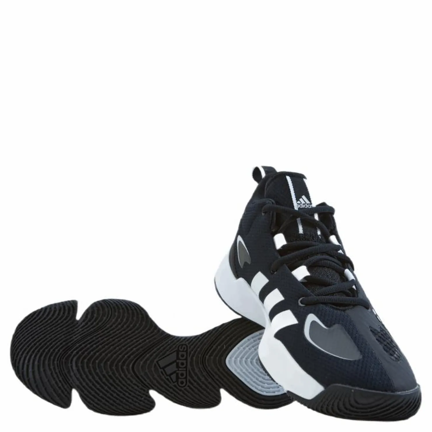 adidas Pro N3XT 2021 Shoes Core Black / Cloud White / Silver Metallic Svart New