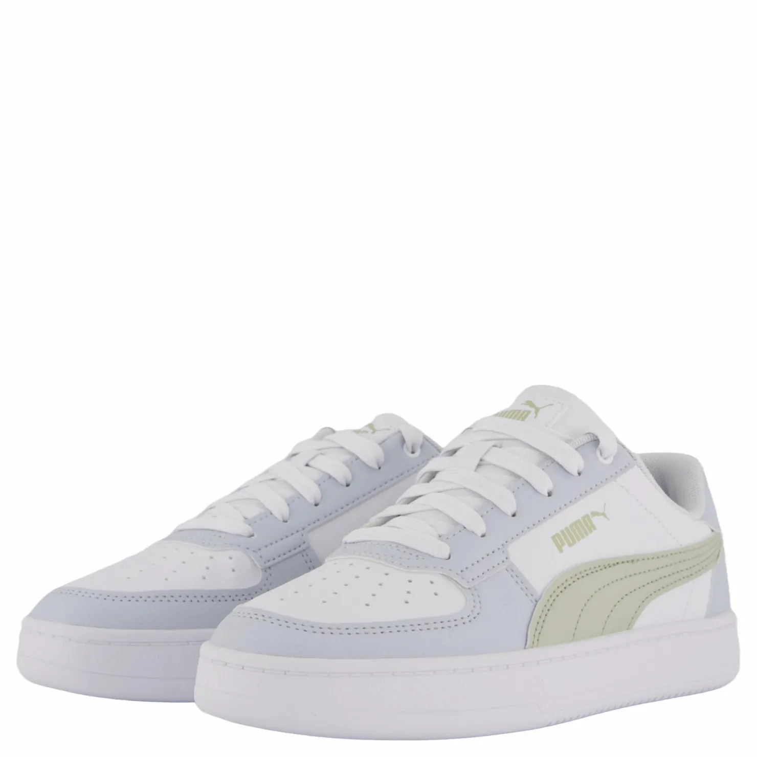 Puma Caven 2.0 Jr White-desert Dust-silver Vit Sale