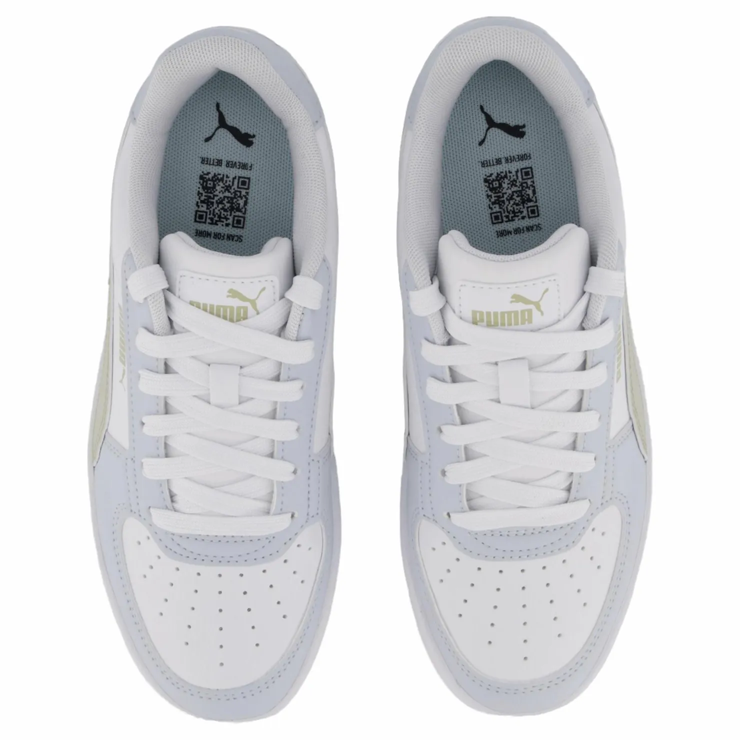 Puma Caven 2.0 Jr White-desert Dust-silver Vit Sale