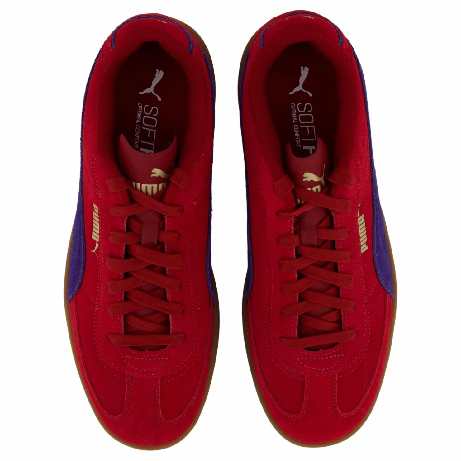 Puma Club Ii Era Suede Dark Crimson-blue Crystal Röd Online