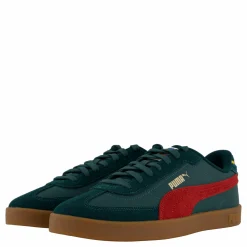 Puma Club Ii Era Year Of Sport Dark Myrtle-intense Red-gum Flerfärgad, Grön och Röd Discount