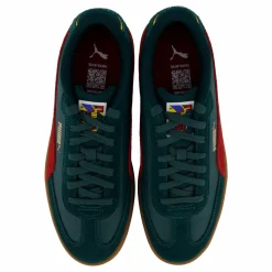 Puma Club Ii Era Year Of Sport Dark Myrtle-intense Red-gum Flerfärgad, Grön och Röd Discount