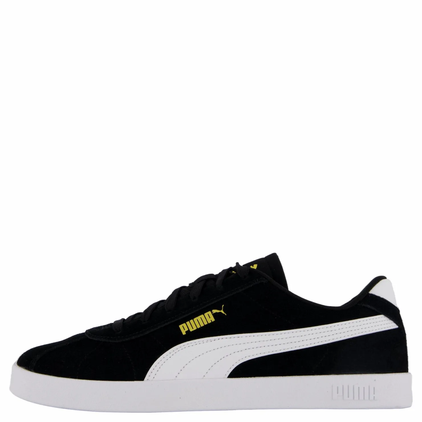 Puma Club Ii Black- White- Gol Svart