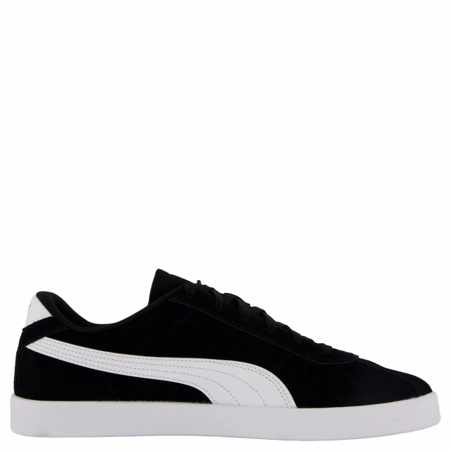Puma Club Ii Black- White- Gol Svart