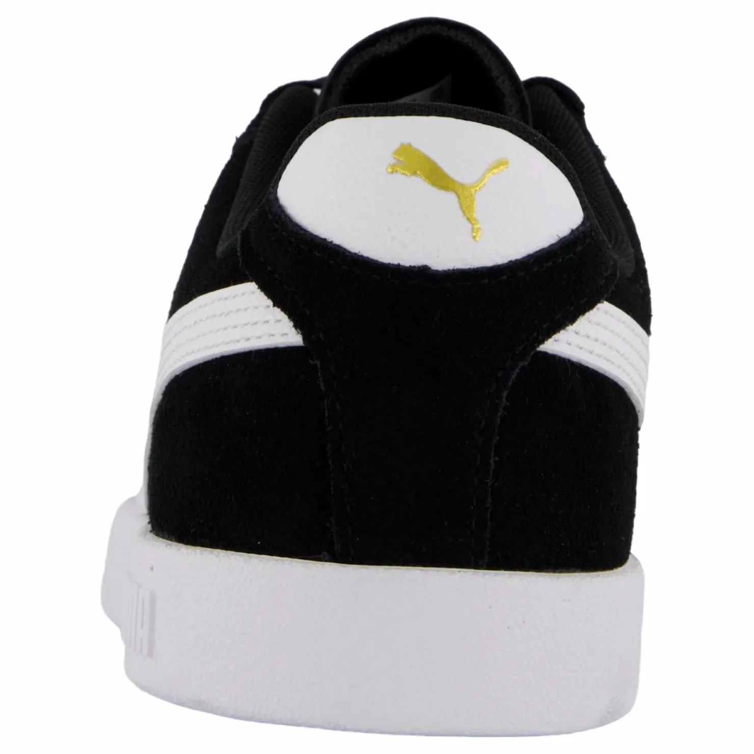 Puma Club Ii Black- White- Gol Svart