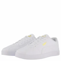 Puma Club Ii Sl White- Gold Vit Sale