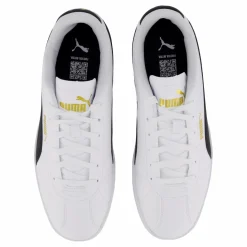 Puma Club Ii Sl White- Black- Gol Vit Clearance