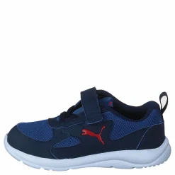 Puma Fun Racer Ac Inf Bright Cobalt-high Risk Red Blå Discount