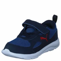 Puma Fun Racer Ac Inf Bright Cobalt-high Risk Red Blå Discount