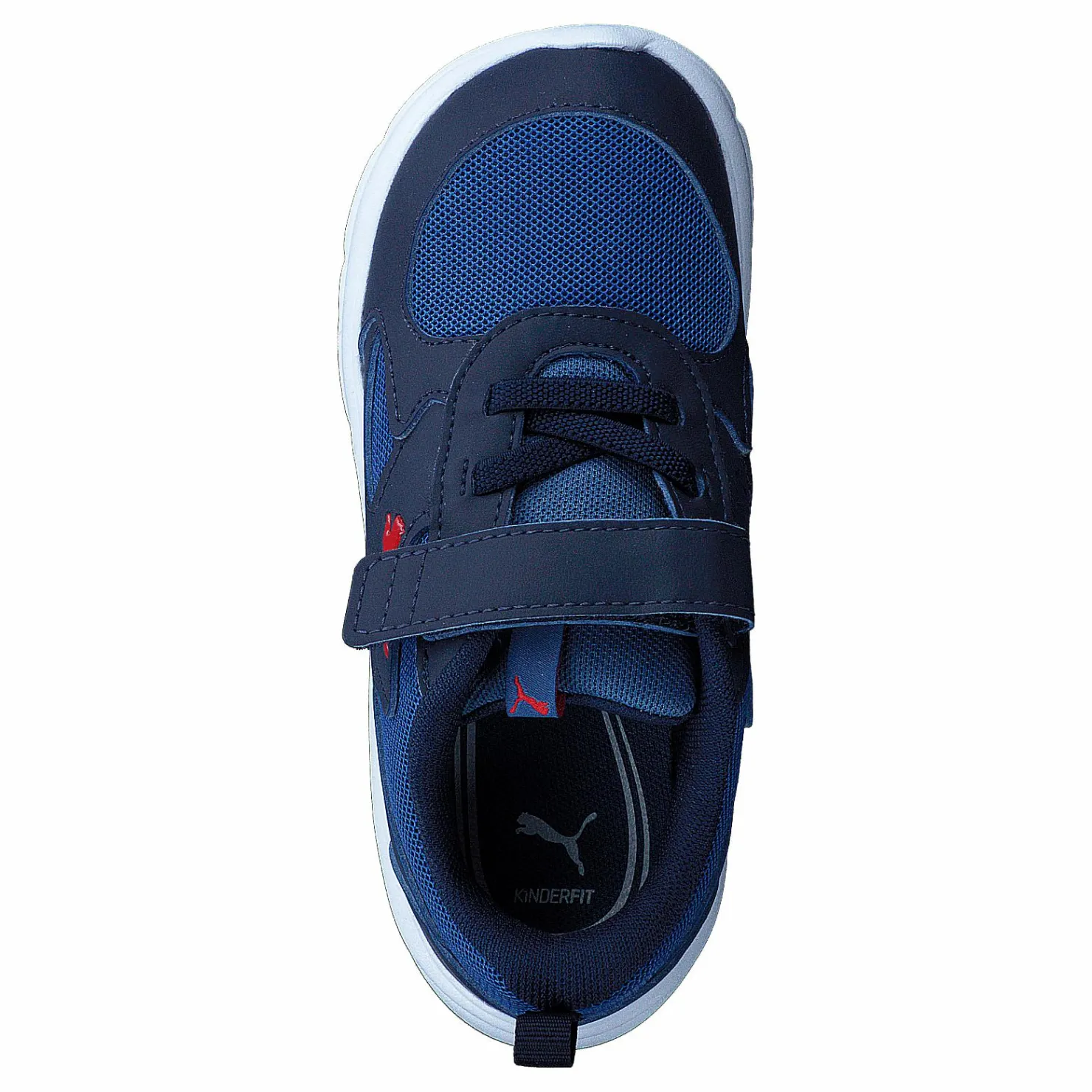 Puma Fun Racer Ac Inf Bright Cobalt-high Risk Red Blå Discount