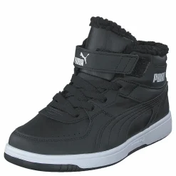 Puma Rebound Joy Fur Ps Black- White Svart Sale